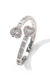 Icy Baguette Heart Bangle (Pre-Order)
